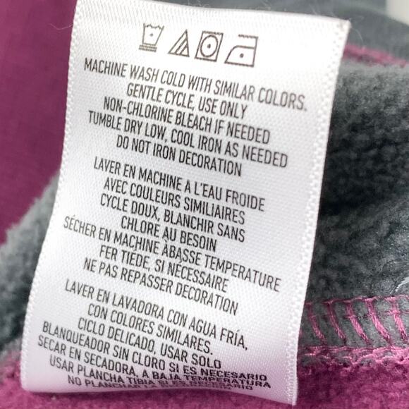 Spyder Womens Endure Full Zip Fleece Jacket Raisin Purple Gray Size Large - Picture 7 of 12